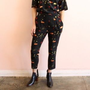 Floral Ankle Pant by The Podolls